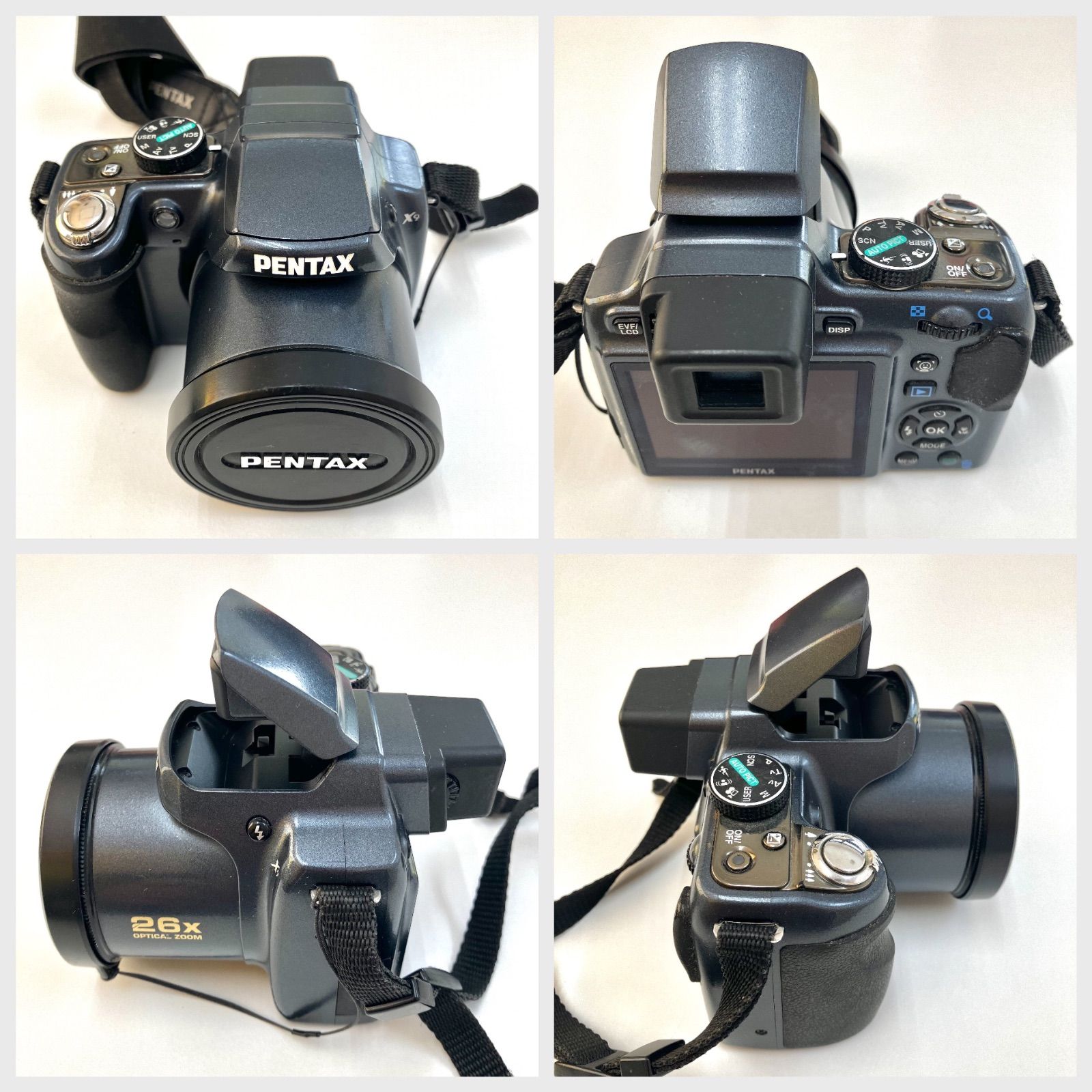 PENTAX デジタルカメラ X90 1200万画素 光学26倍ズーム 広角26mm 2.7型液晶 1cmマクロ PENTAX デジタルカメラ X90 1200万画素 光学26倍ズーム 広角26mm 2.7型液晶