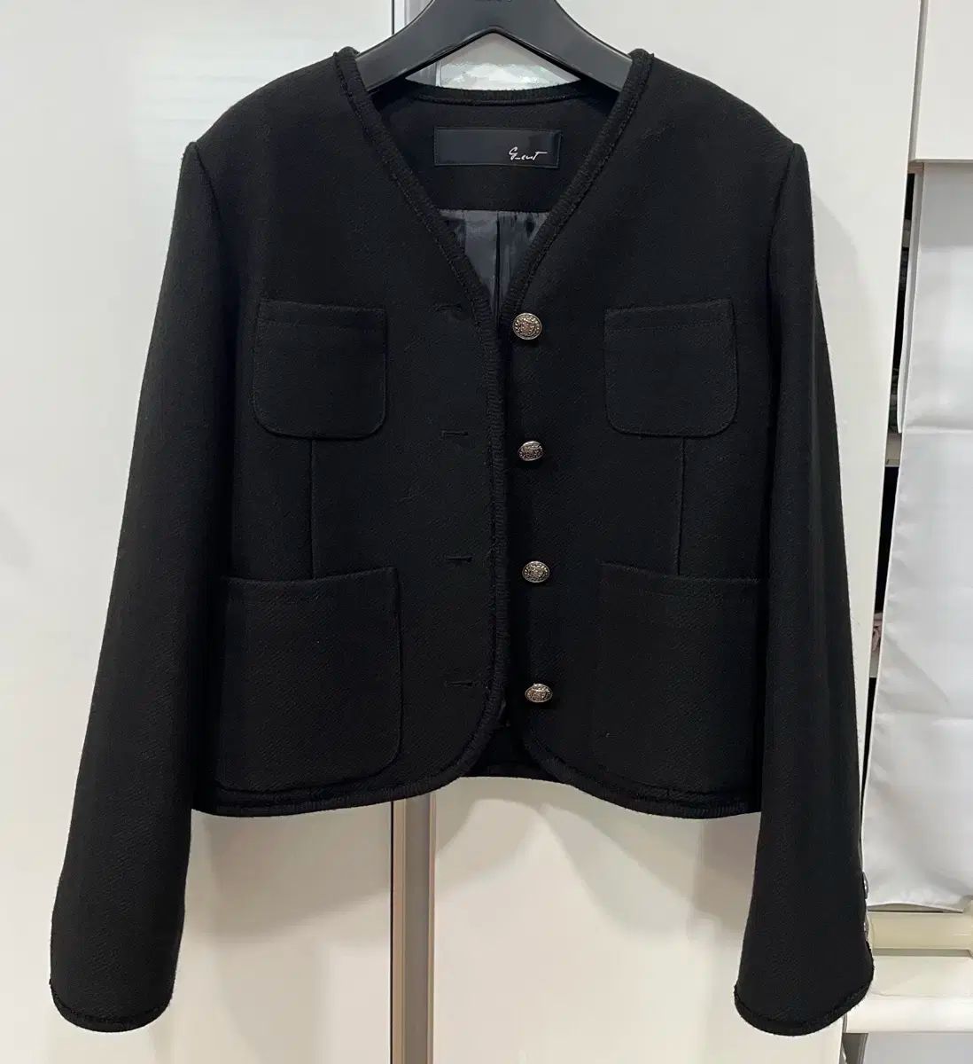 未着用 未着用 Gカット ツイード ジャケット 55