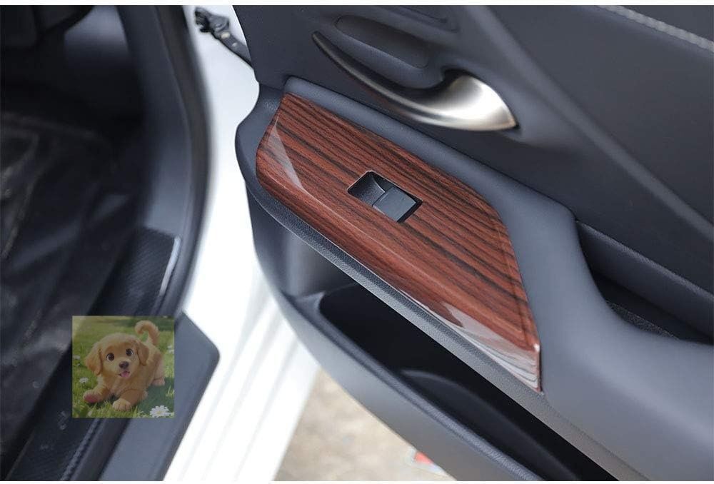 新型レクサス ES 10系 LEXUS ES300h 2018.10- ドアスイッチパネル 内装 右ハンドル ABS素材 4P ももいろ