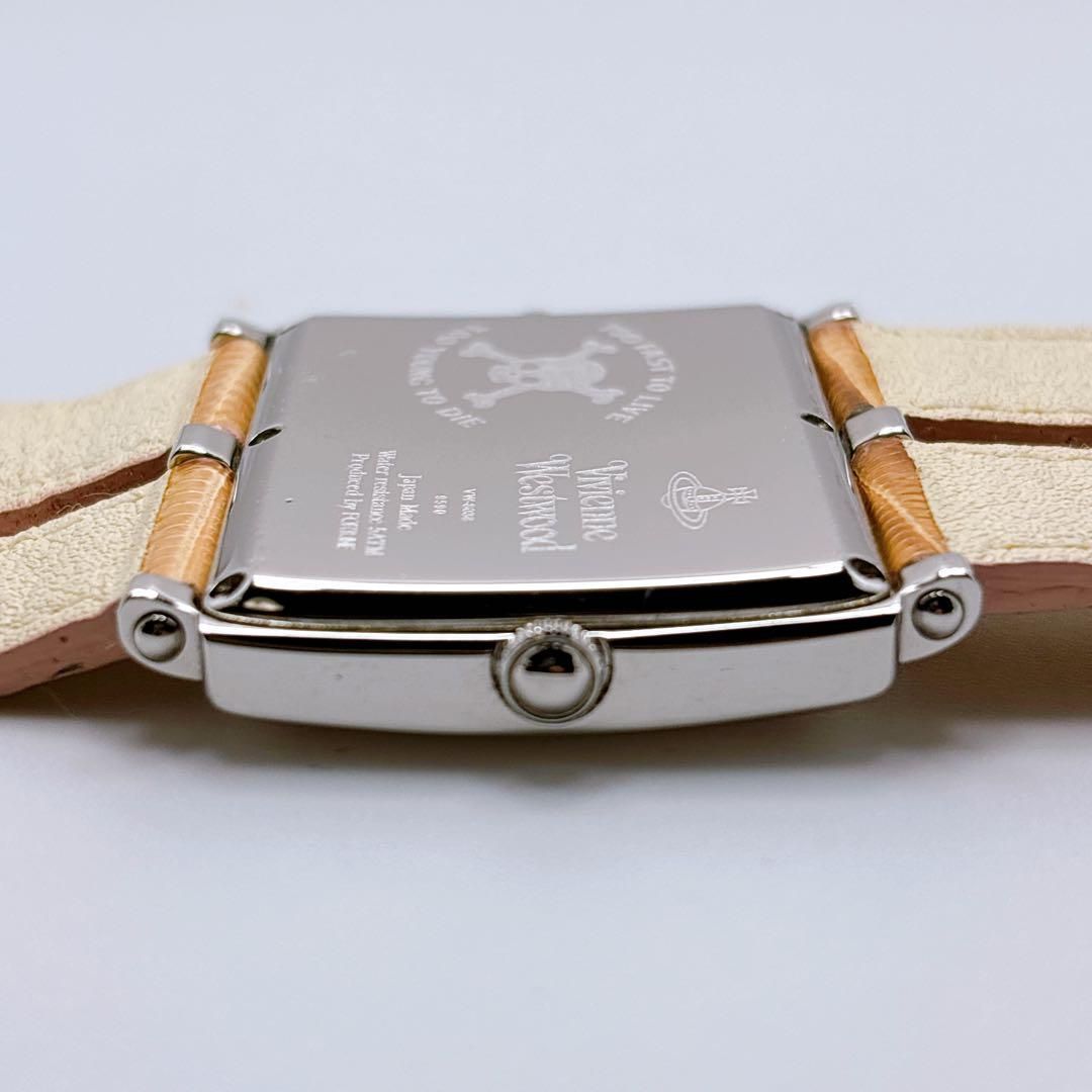 334 ヴィヴィアンウエストウッド ダブルフェイス スカル ハート 腕時計