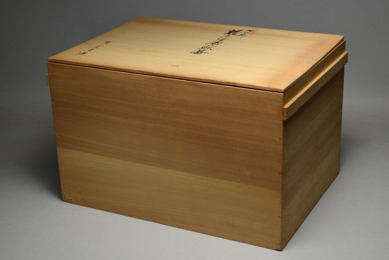 蔵A4665】輪島 漆光堂 梅に鶯図蒔絵 七ツ揃 屠蘇器 共箱 - メルカリ