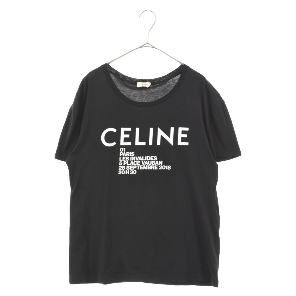 CELINE (セリーヌ) 19SS ロゴ プリント 半袖 Tシャツ X008375E