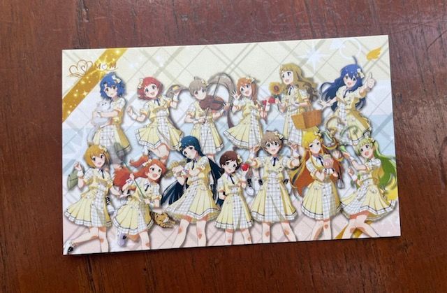 アイドルマスターミリオンライブ！みなとみらいコメントカード 限定品【ノベルティコメントカード等 10枚（7種）】＋【カード