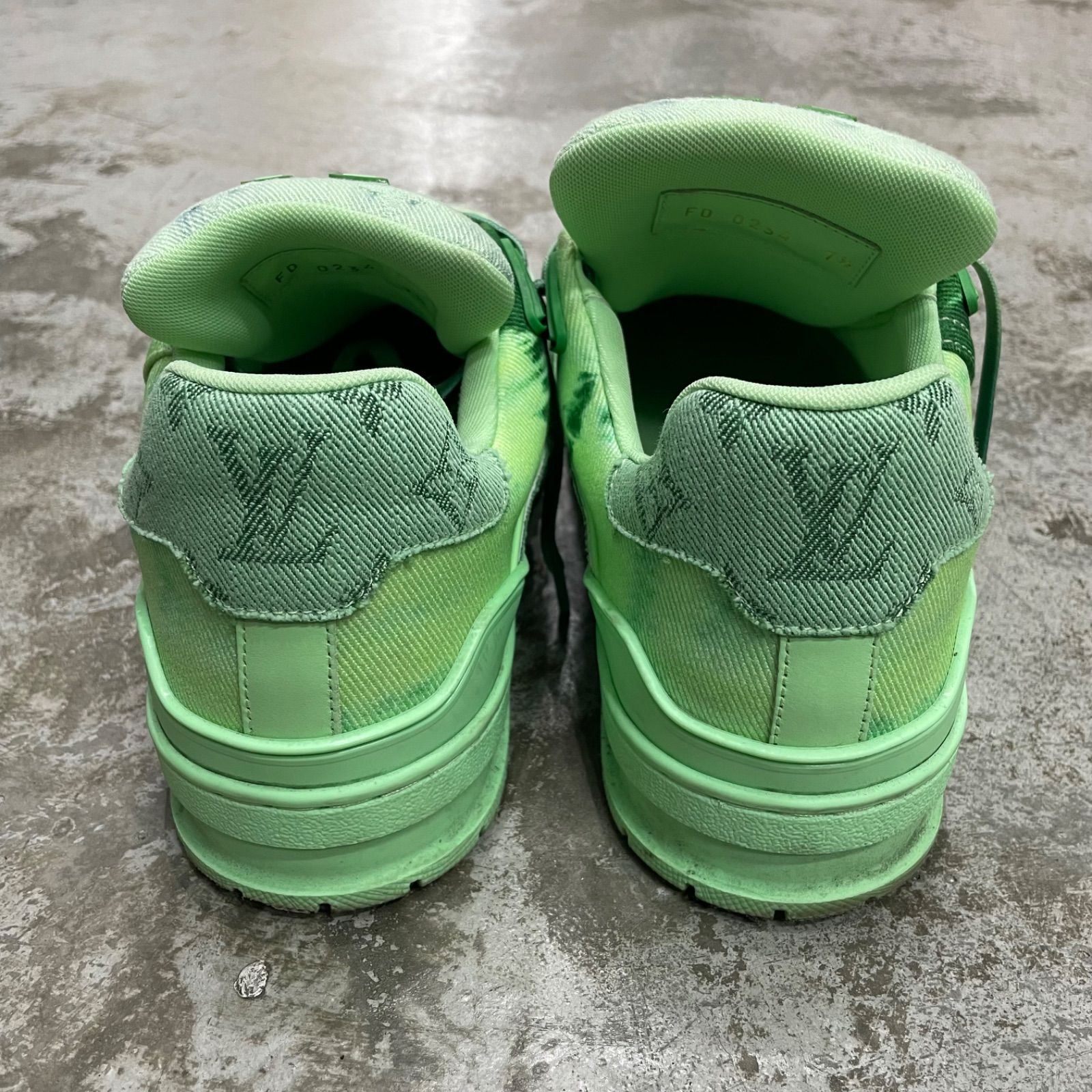 参考上代214600円 LOUIS VUITTON 24AW デニム ブリーチ モノグラム LV