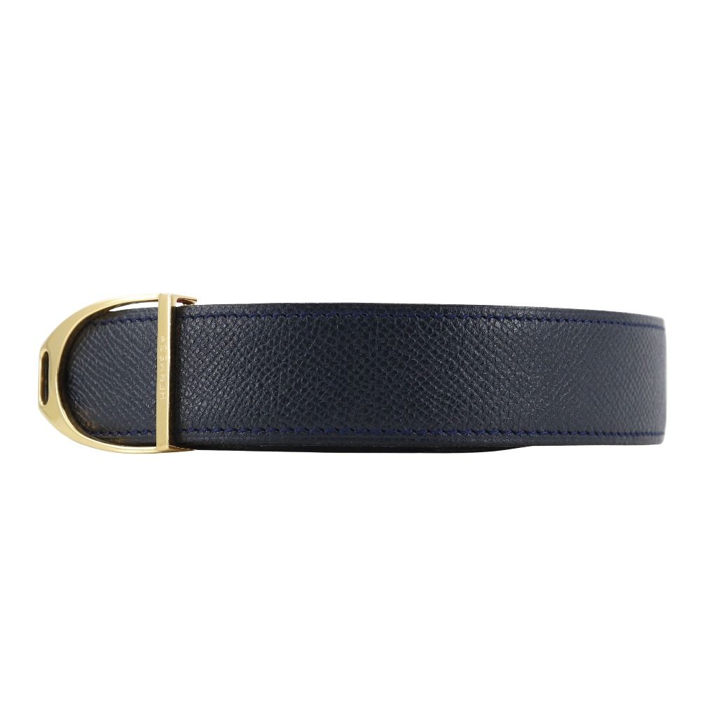 HERMES】エルメス エトリエ リバーシブル ヴィンテージ 金メッキ