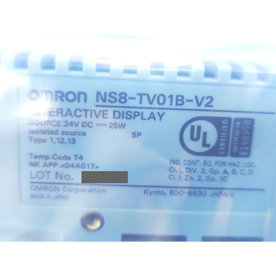 インボイス対応 箱汚れあり 未使用 オムロン OMRON NS8-TV01B-V2 インボイス対応 箱汚れあり 未使用 オムロン OMRON NS8-TV01B-V2