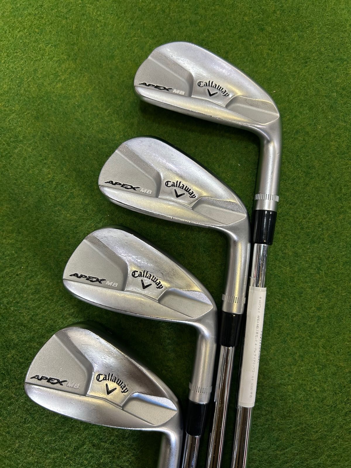 超希少】キャロウェイ APEX MB 2018 AMTツアーホワイトx100 APEX MB