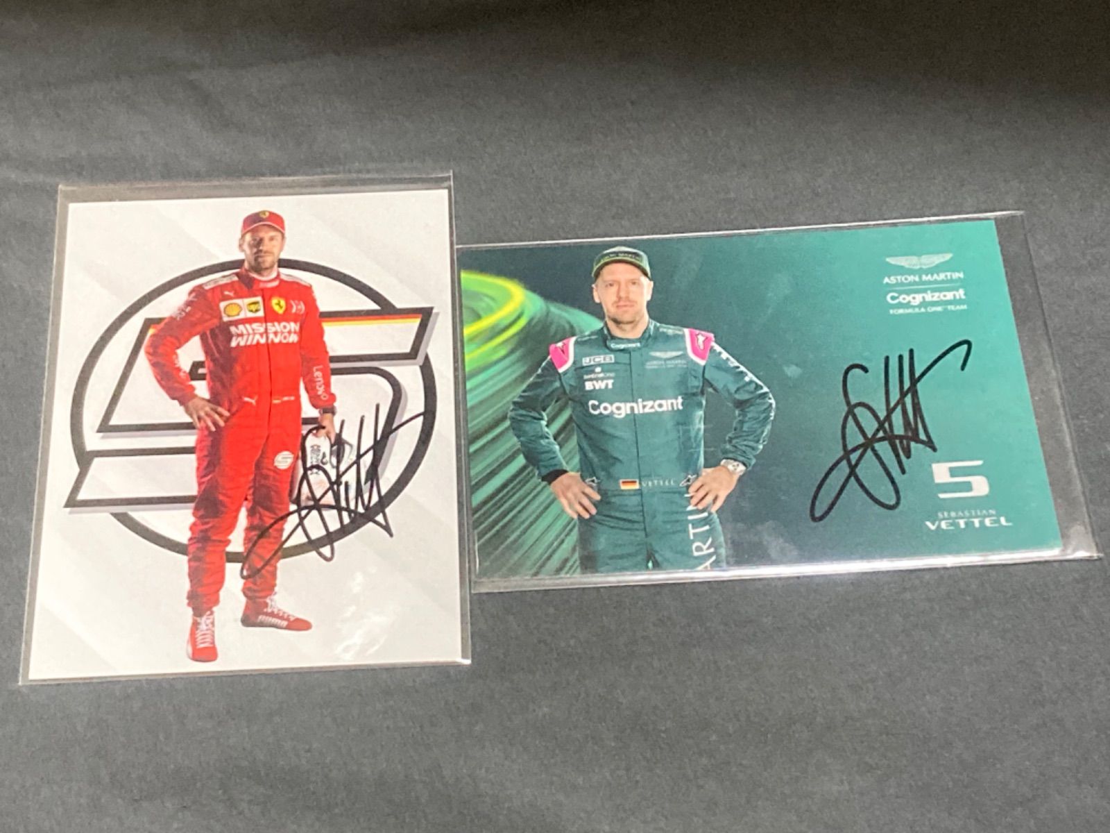 F1セバスチャン・ベッテル 直筆サイン入りドライバーズカード - メルカリ