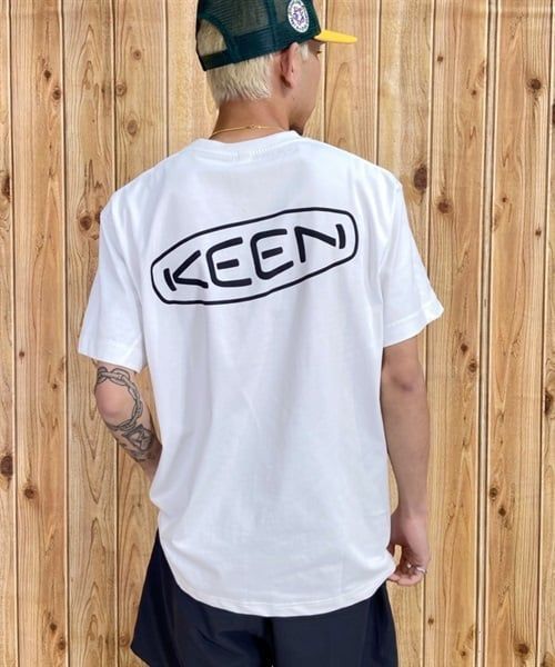 KEEN キーン 1028274 メンズ 半袖 Tシャツ KX1 C23 - 【ムラサキ