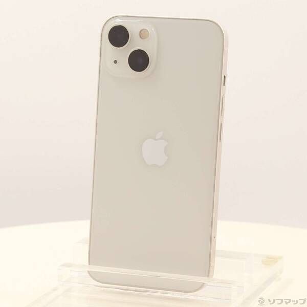 〔 〕 iPhone13 256GB スターライト MLNJ3J A SIMフリー 276