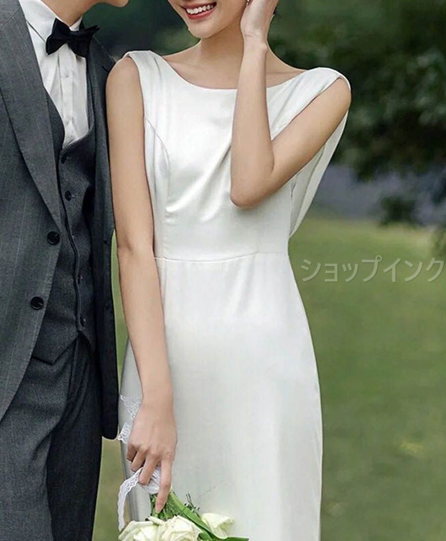 結婚式 ロングドレス