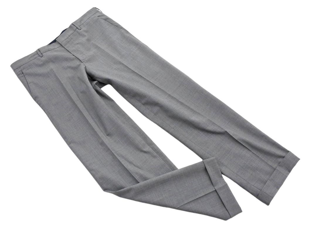 PRADA 2023 ストレートスラックス タグ付き新品 グレー PRADA 2023