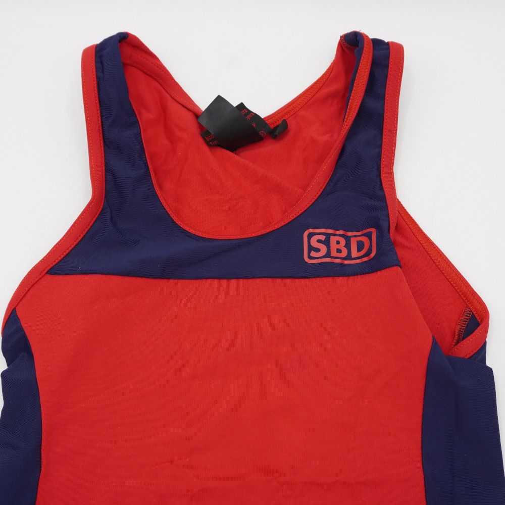 SBD Apparel (エスビーディー) シングレット 赤青 Sサイズ SBD Apparel (エスビーディー) シングレット 赤青 Sサイズ