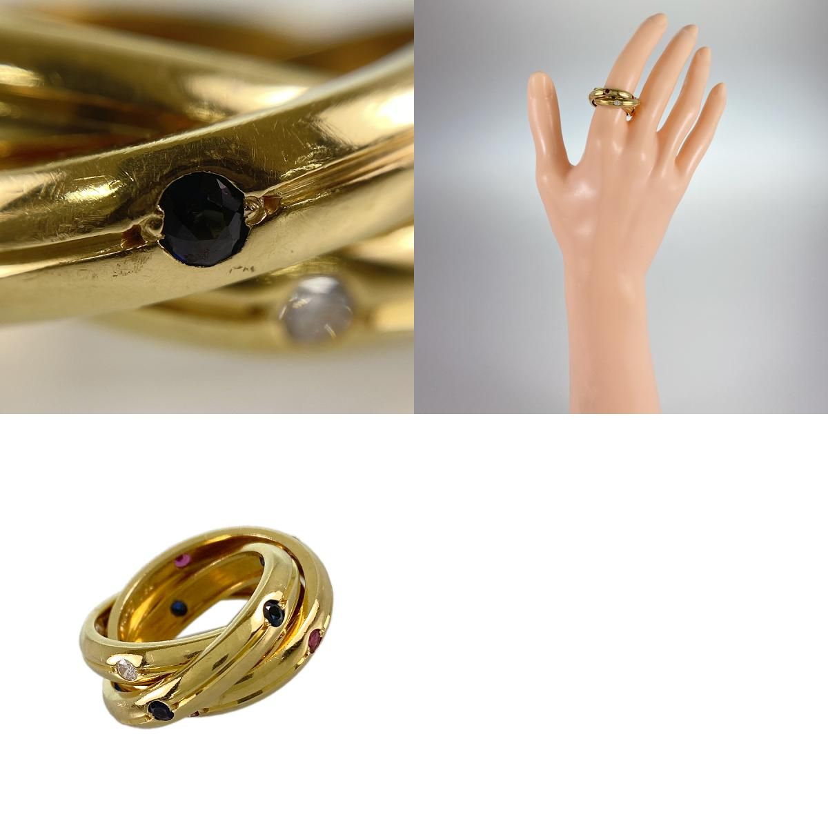 カルティエ CARTIER トリニティ コンステレーション リング K18YG