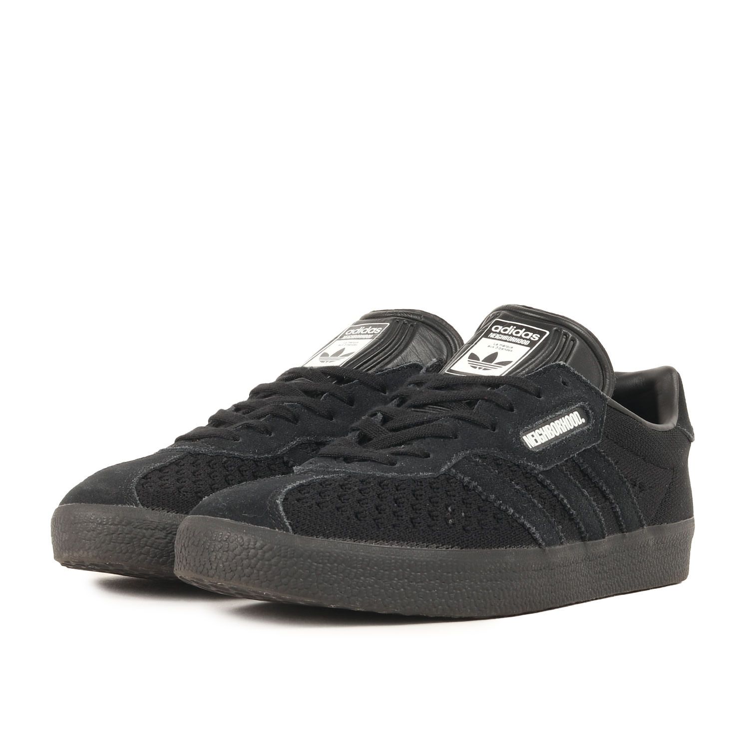 NEIGHBORHOOD adidas Gazell スニーカー　ネイバーフッド アディダスオリジナルス ネイバーフッド ブラック ガッツレー
