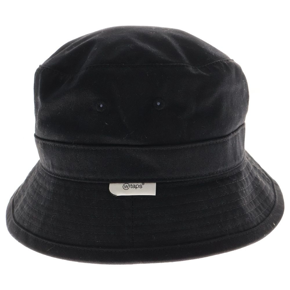 WTAPS BUCKET 01 HAT CTPL TWILL BLACK M！ WTAPS Hat.Cap BUCKET 01 / HAT / POLY. TWILL. WUT