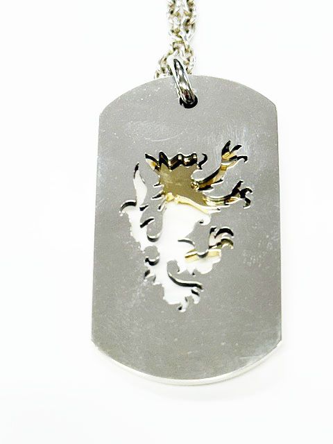 WOLFMAN B.R.S シルバー ゴールド ムーンスタードッグタグペンダント