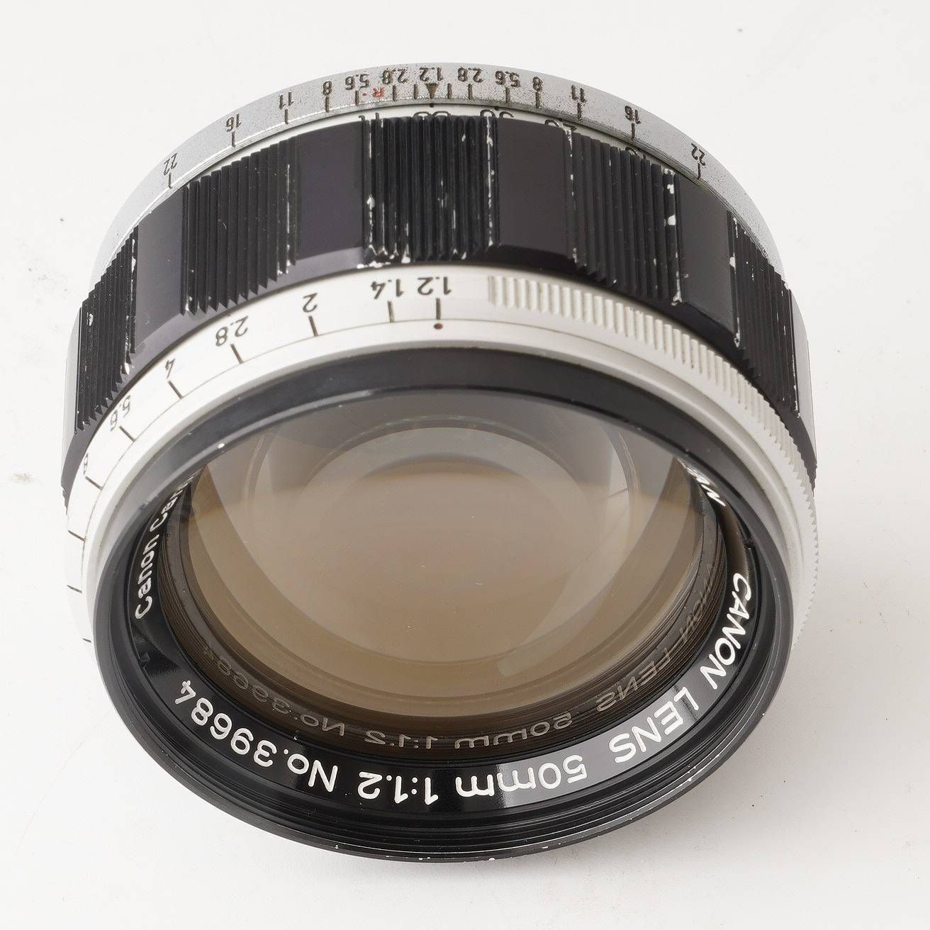 【ジャンク】Canon 50mm F1.2 ライカL39マウント 211 ジャンク】Canon 50mm F1.2 ライカL39マウント 211 - メルカリ