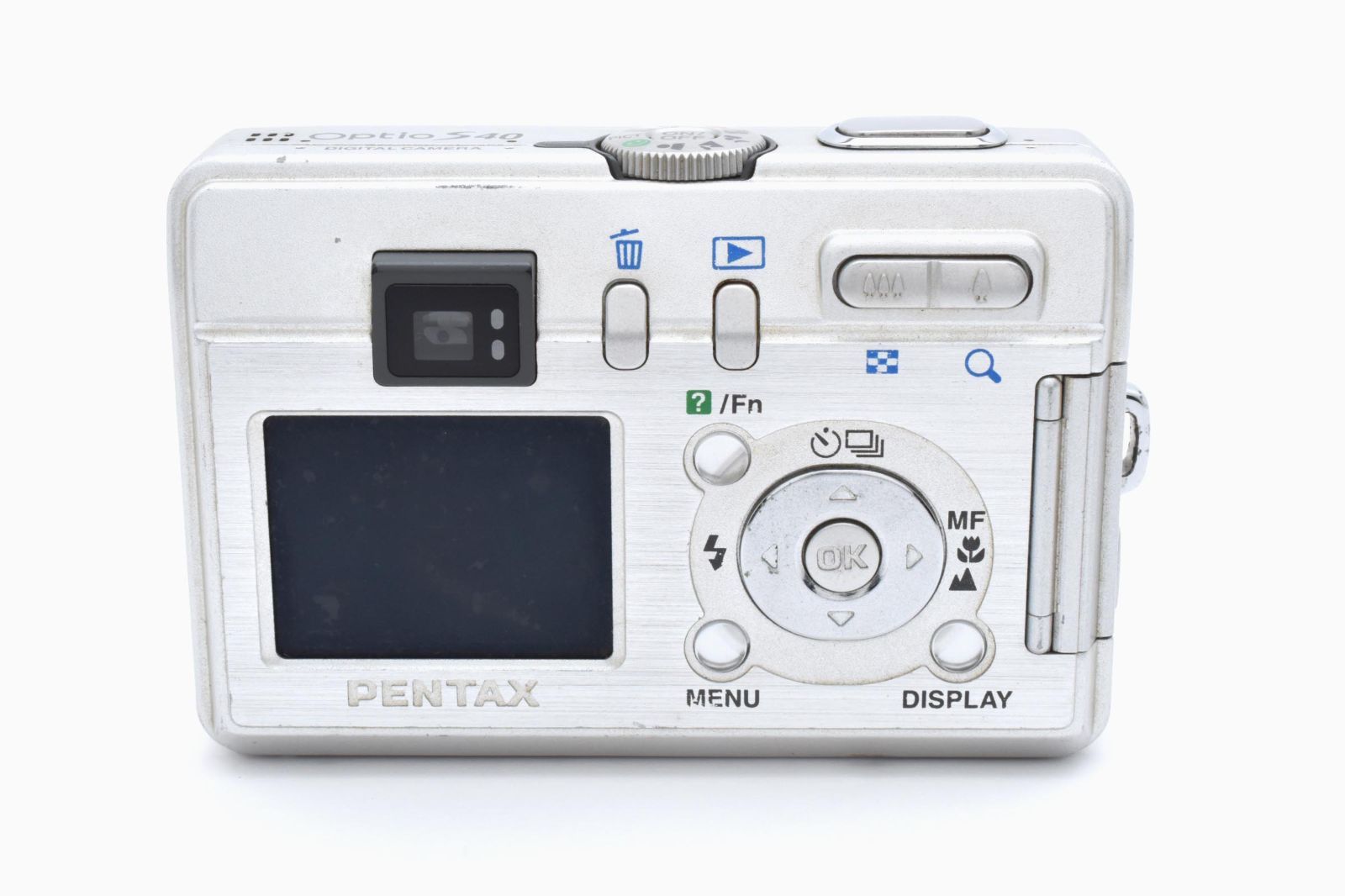 ☆美品☆ペンタックス PENTAX Optio S40 シルバー☆ LL22#4966