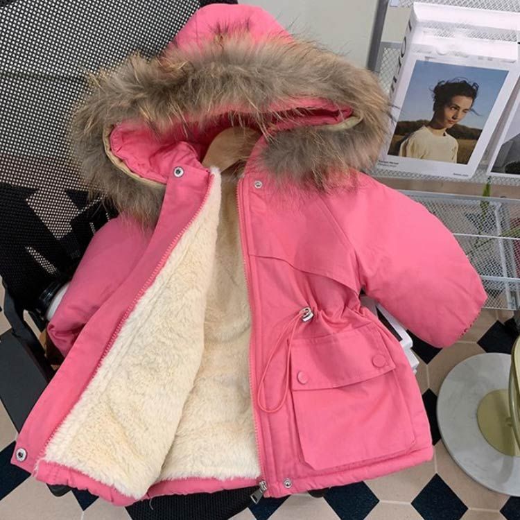 キッズ 子供コート 男の子 女の子 ブルゾン ミリタリージャケット モッズコート 秋冬 厚手 防寒 裏ボア ジャンパー フード付き 裏起毛 おしゃれ 無地 あったか アウター 防寒コート 子ども服