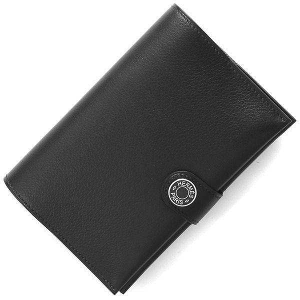 エルメス HERMES 手帳カバー アールエムエス エヴァーグレインカーフスキン シルバー金具 RMS B刻印 箱