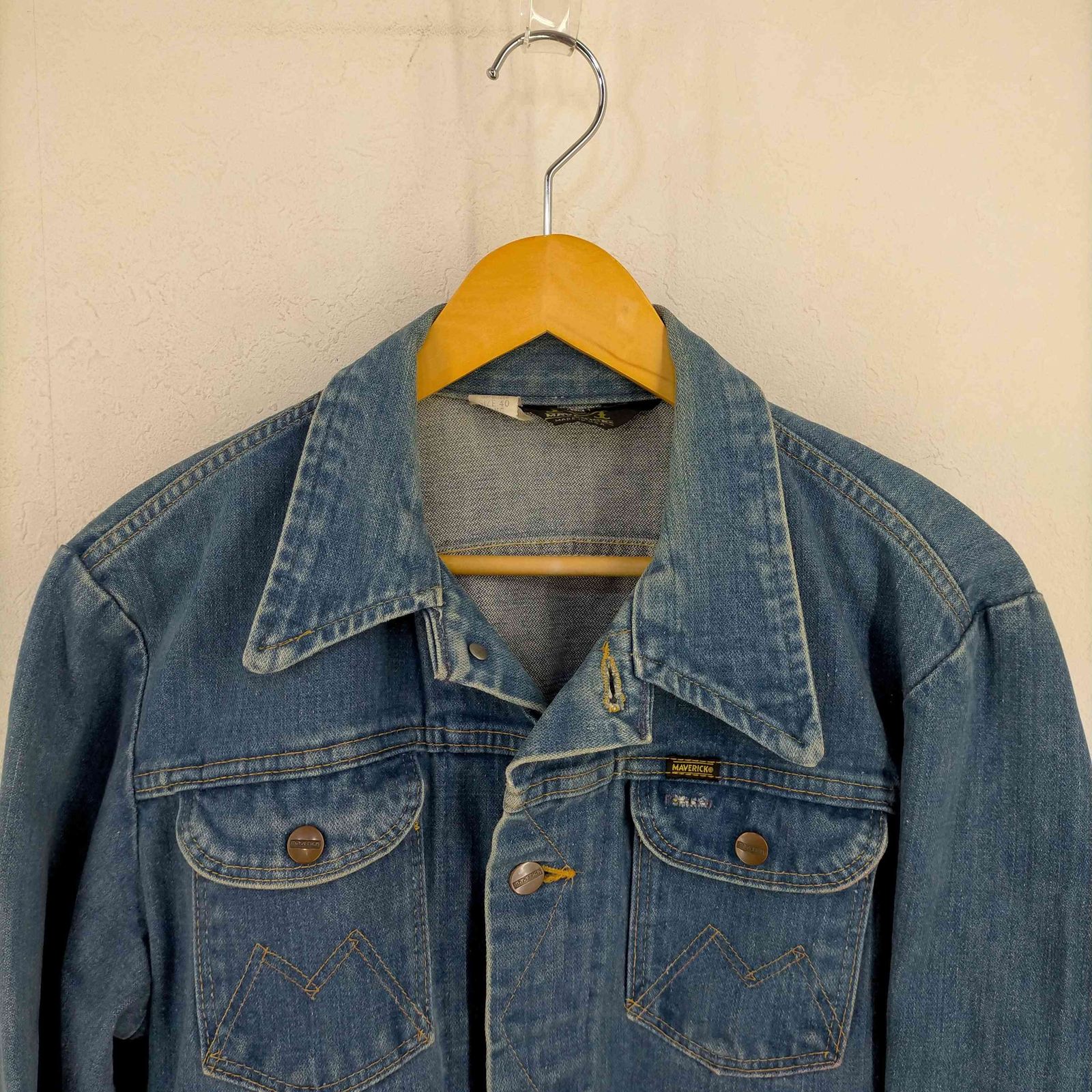 マーベリック MAVERICK 70-80s USA製 三角タグ 3j04mj 14OZ デニム