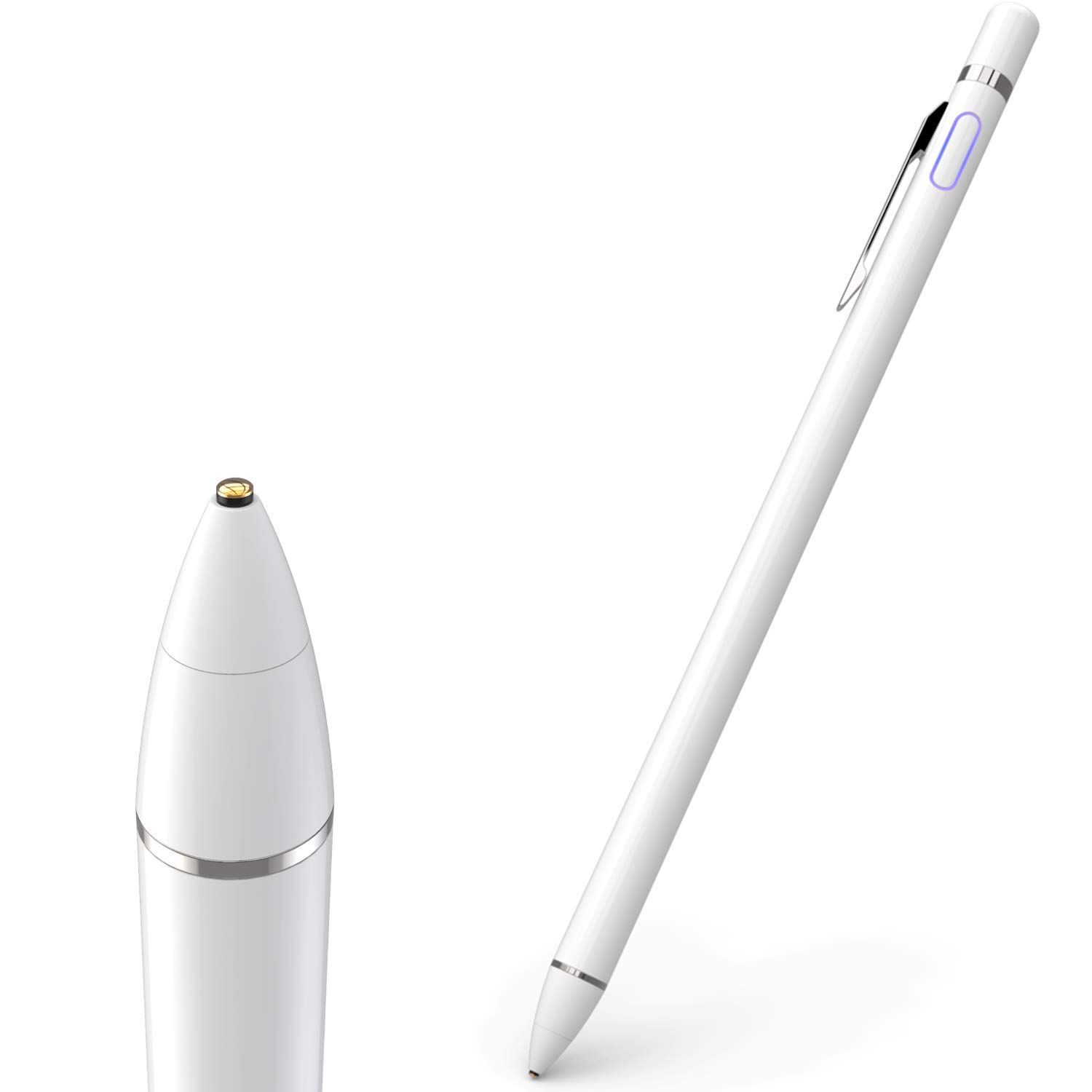 タッチペン  ipad ペンシル iPad対応　充電式　ブルー
