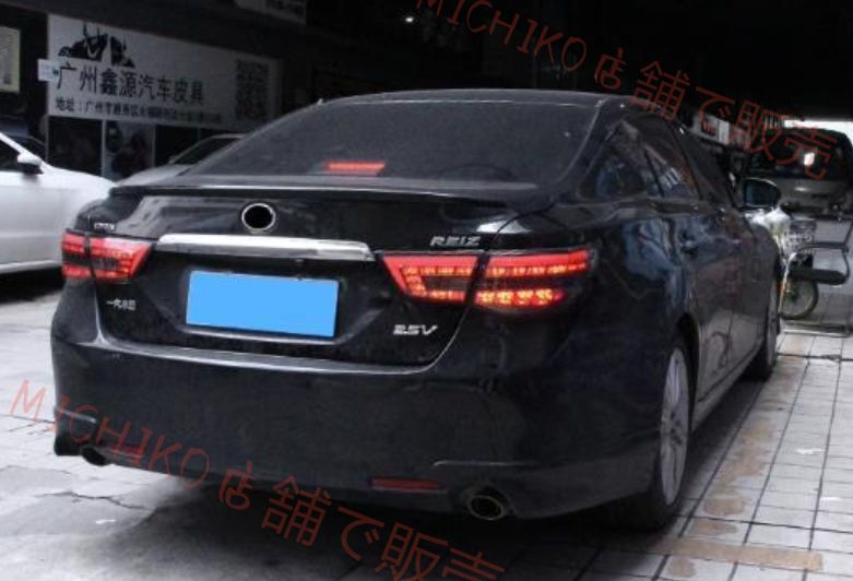 トヨタ マークX GRX130 前期 2009－2012 テール テールランプ テールライトLEDバー デイライト シーケンシャルウィンカー FFCRYSTALESIA_COM