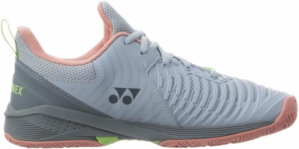 ヨネックス テニスシューズ パワークッションソニケージ3LAC レディース グレイッシュブルー|ピンク
