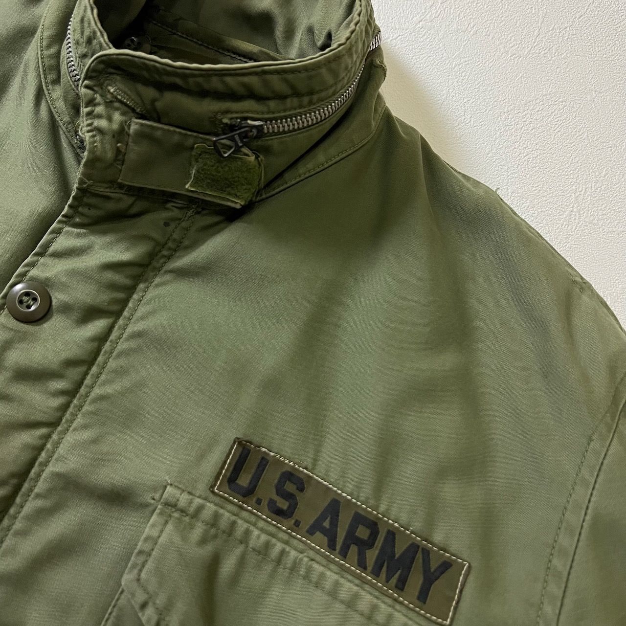 60s M-65 1st アメリカ軍 フィールドジャケット キルティングライナー 