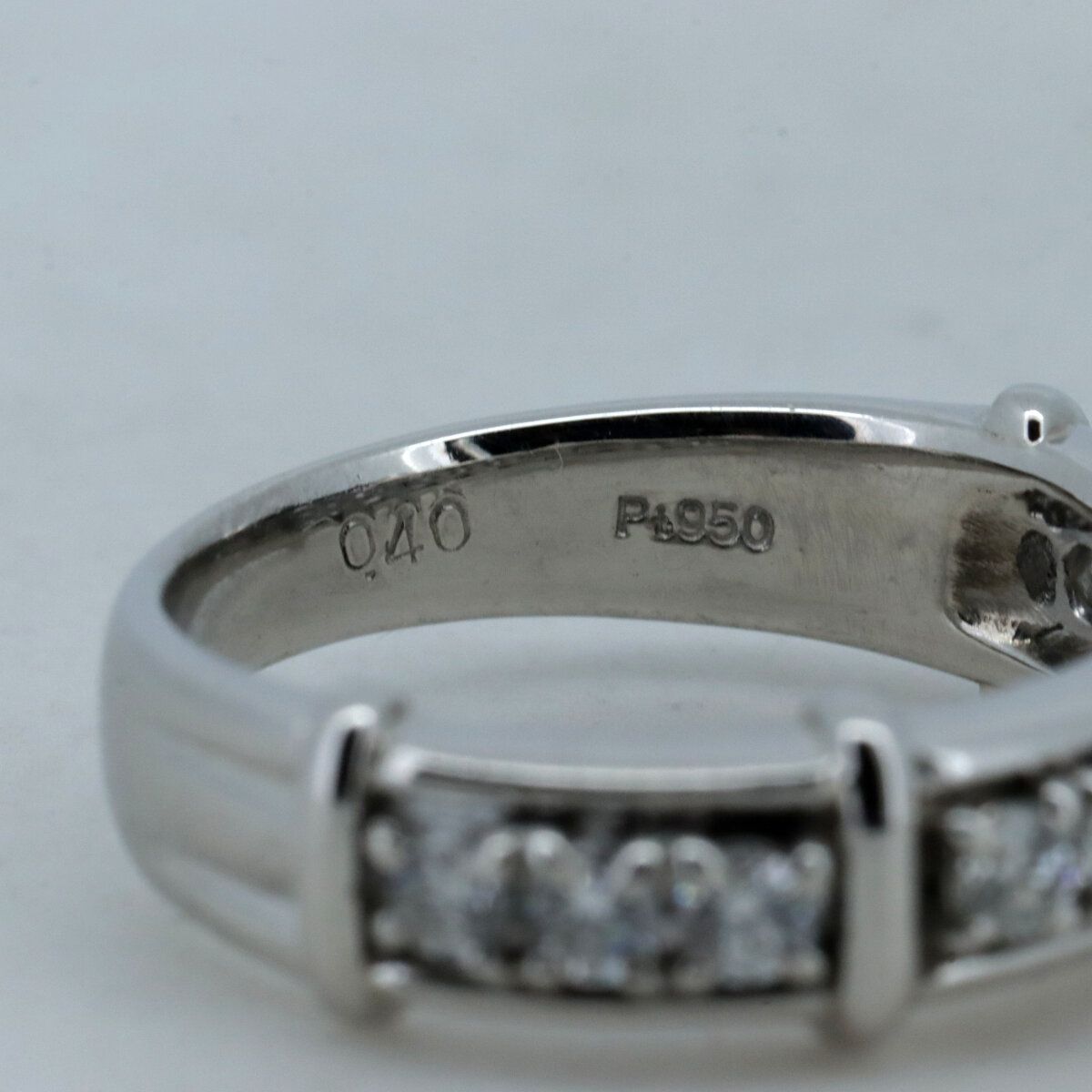 ヴァンドーム青山 ダイヤモンド リング 指輪 0.40ct 8.5号 Pt900