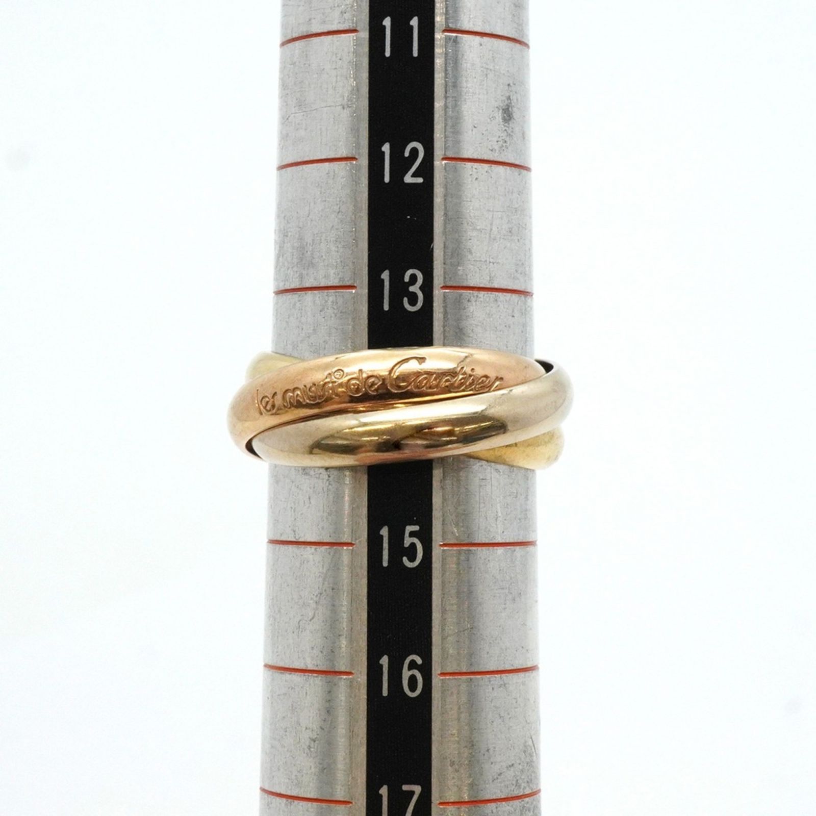 カルティエ リング イエローゴールド カルティエ(Cartier) カルティエ リング トリニティ 18KYG