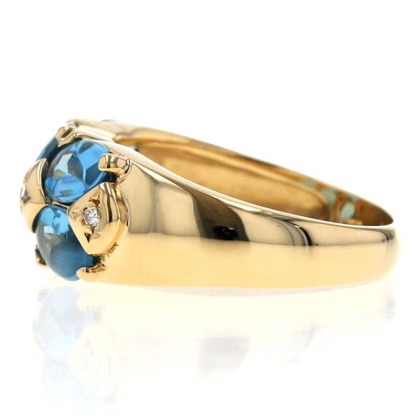 K18 YG イエローゴールド ブルートパーズ リング 11号 K18 YG イエローゴールド ブルートパーズ リング 11号 【公式通販】