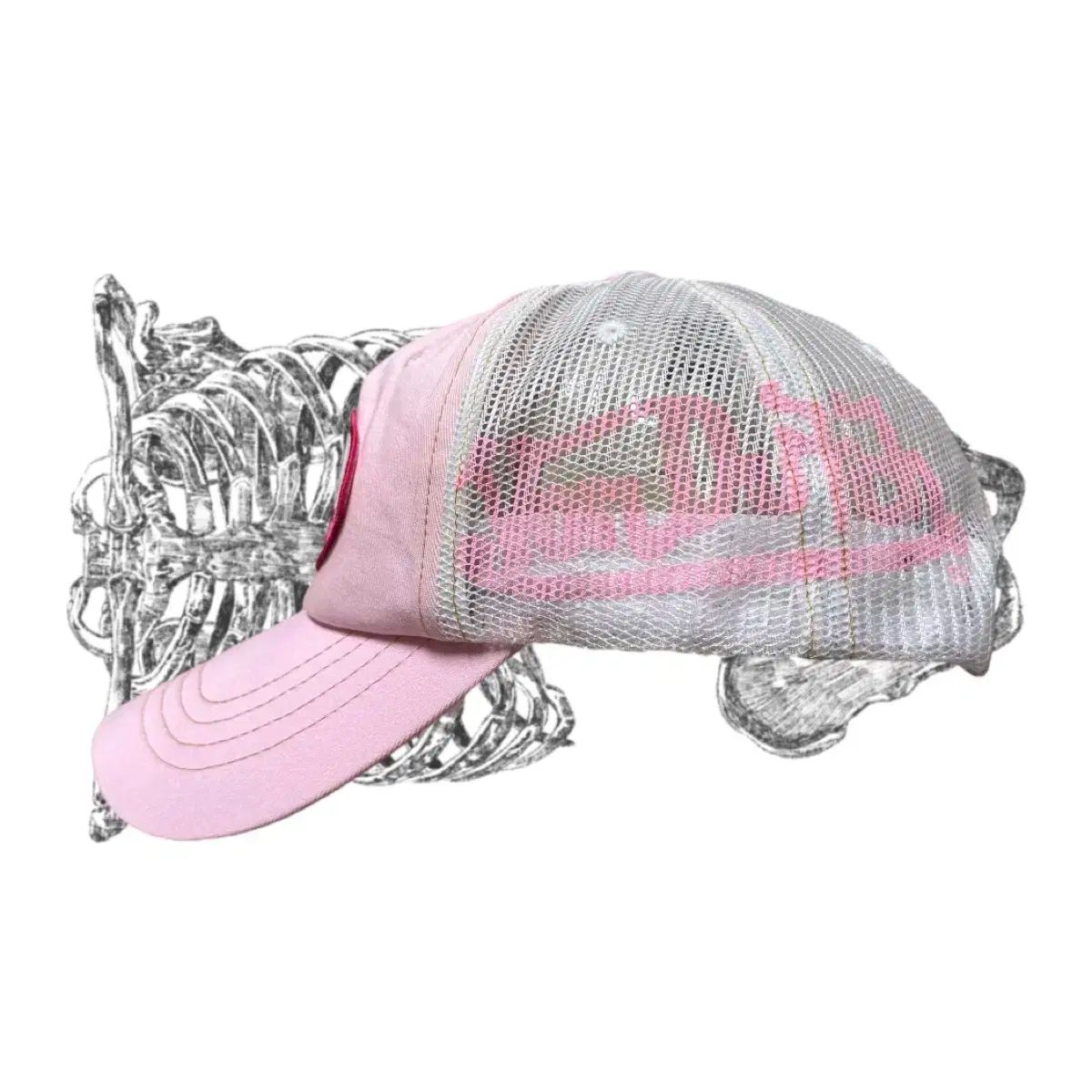 Von Dutch(ボンダッチ) ピンク メッシュキャップ 帽子 - メルカリ