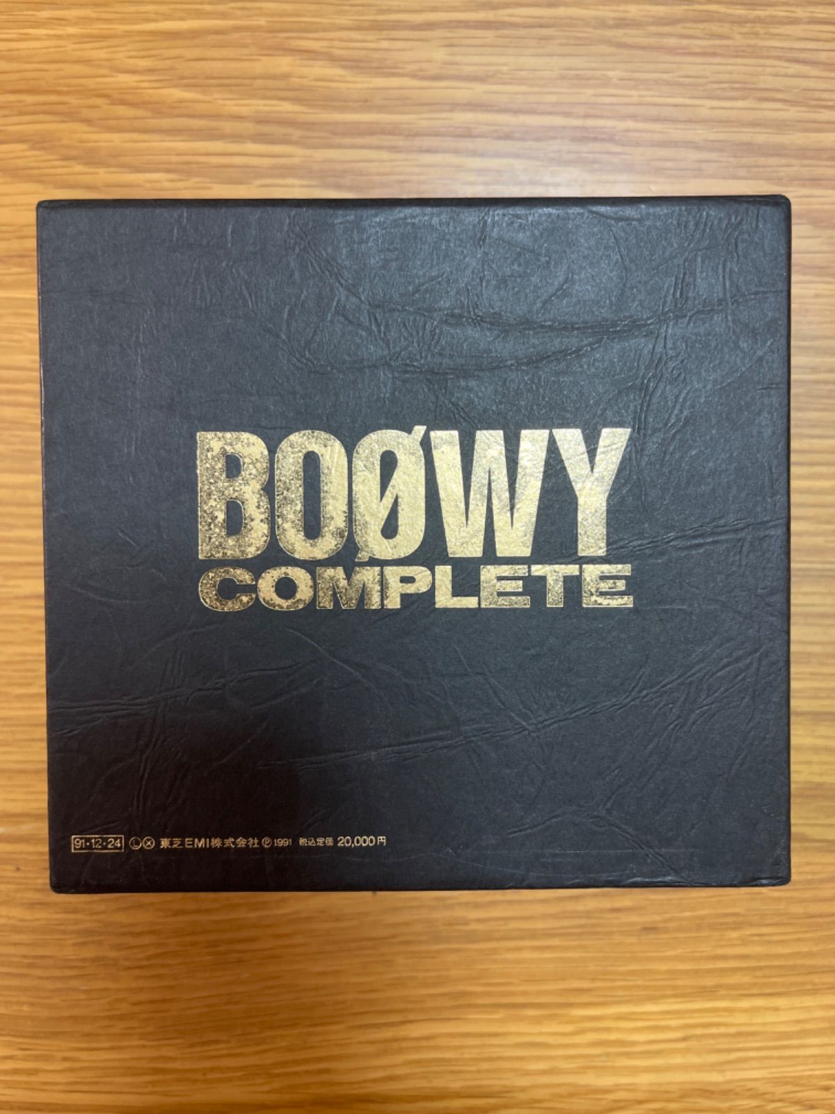 BOOWY COMPLETE 10枚組 BOX - メルカリ