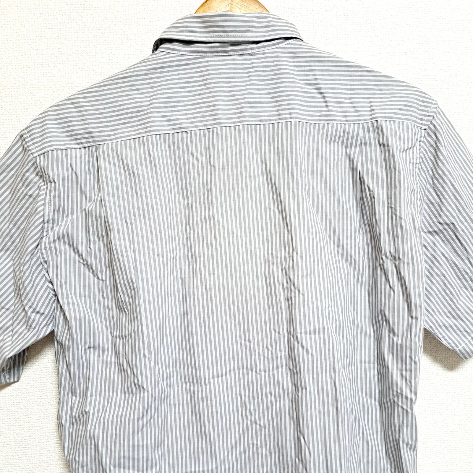 w^)b UNIQLO ユニクロ ストライプ ウェア クールビズ 薄手 夏 クール 