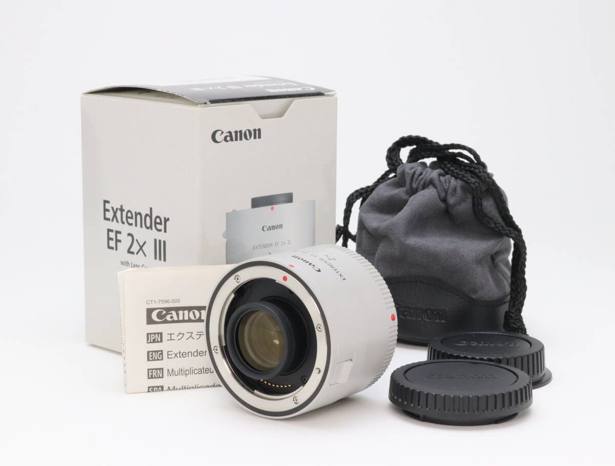 AA ♥品 Canon キヤノン エクステンダー EF 2x III 初期不良返品対応 99-74
