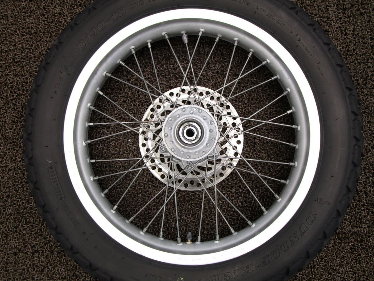 FTR223D フロントホイール ディスク □A5365 MC34 ホンダ MD33E キャブ車