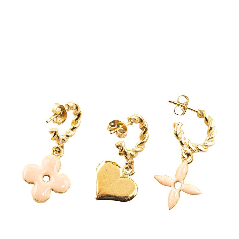 LOUIS VUITTON ルイヴィトン　ブークルドレイユ　ピアス　ゴールド系 楽天市場】ルイヴィトン LOUIS VUITTON ピアス ブックル