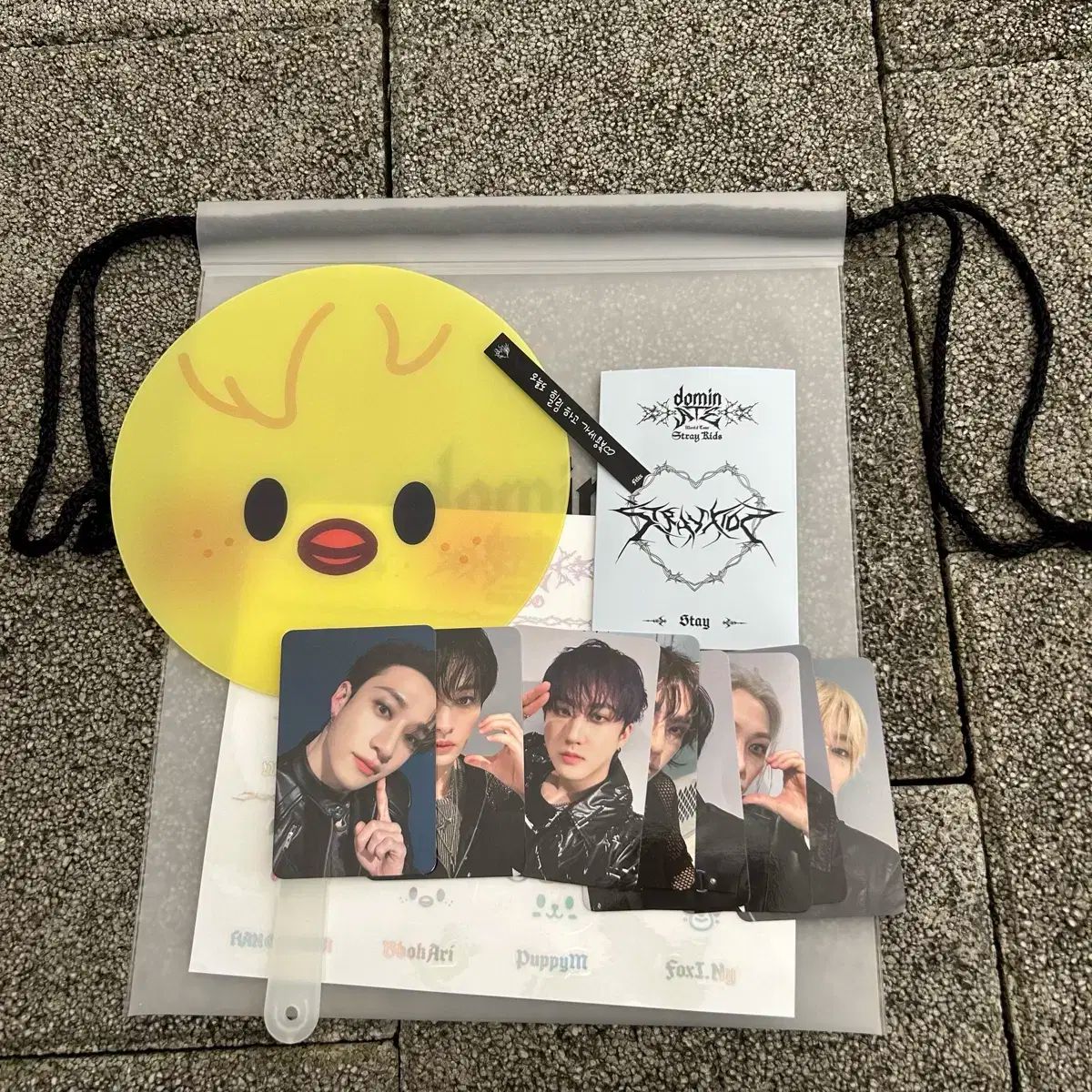 Stray Kids ストレイキッズ スキズ SKZ コンサート 4 最初 マッコン STAY ZONE ステイゾーン フィリックス FELIX ヨンボク FELIX ぬいぐるみ トレカ フルセット FULL SET うちわ