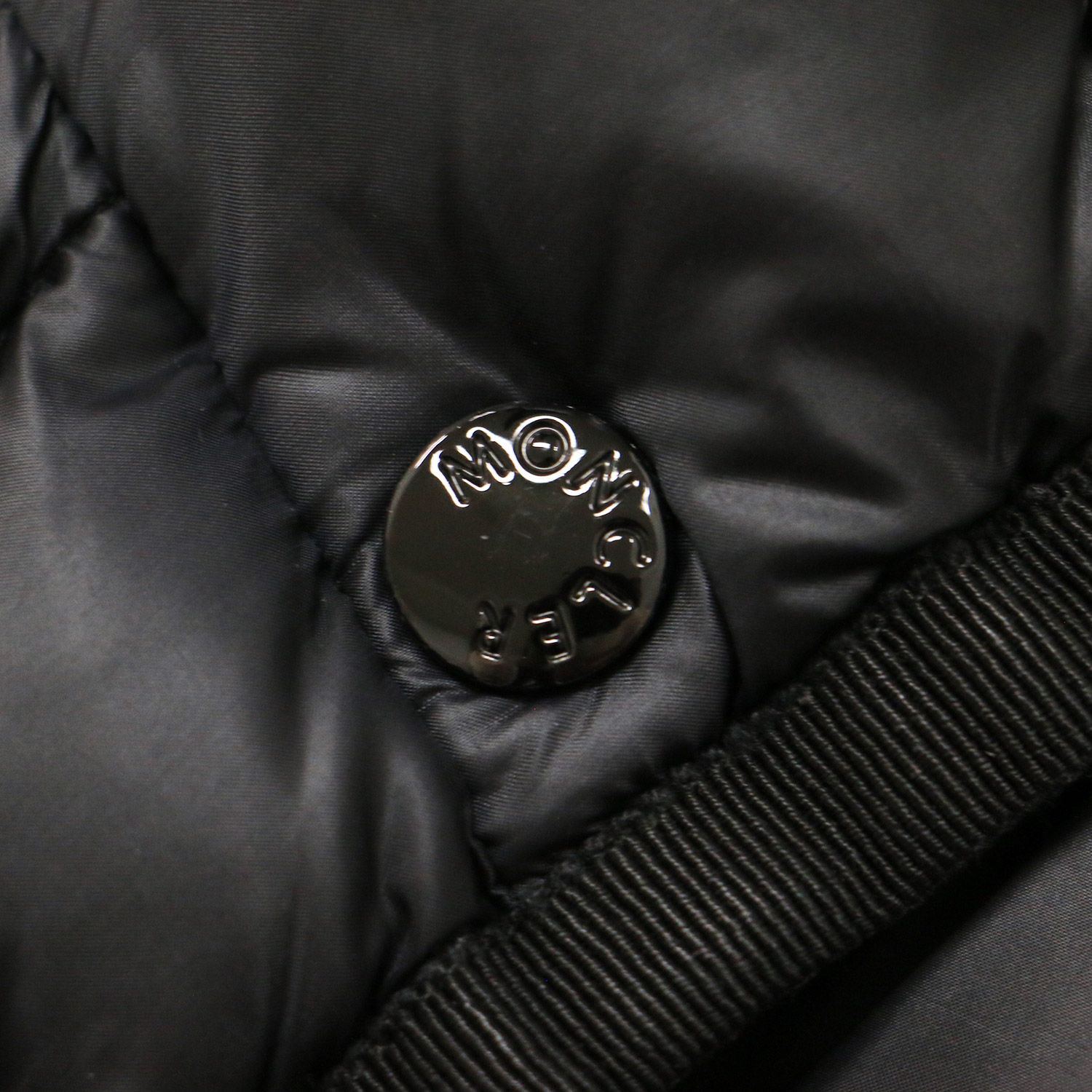 MONCLER モンクレール コート ブラック 黒 サイズ:0(S) ロング ダウン