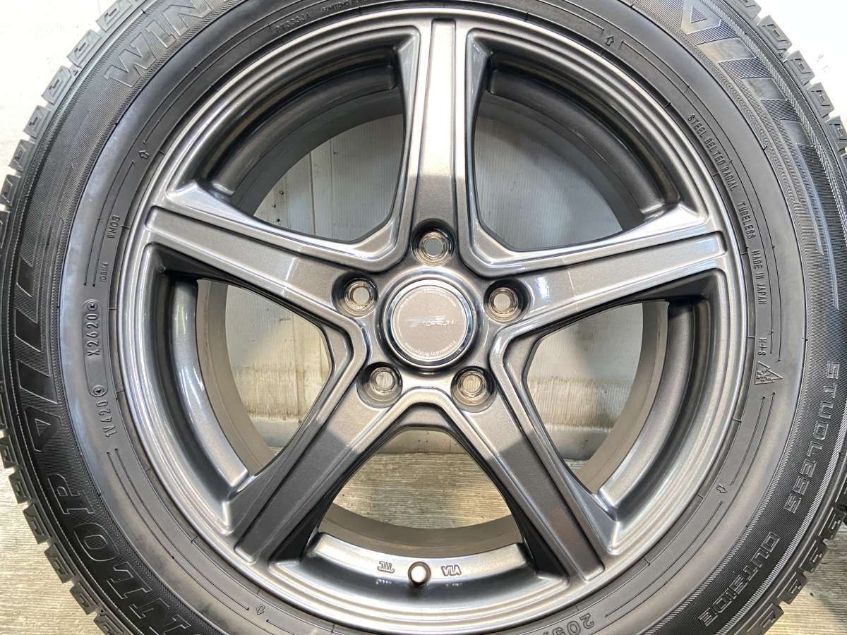 205/60R16 ダンロップ ウィンターマックス 03 TOPRUN 16x6.5 46
