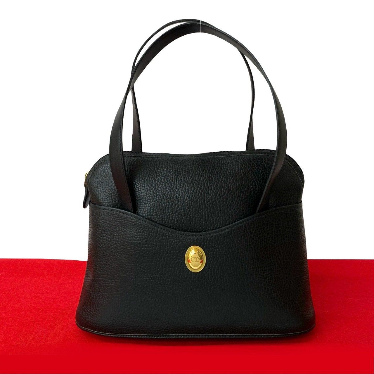 未使用保管品 Christian Dior ディオール ヴィンテージ CD ロゴ 金具 