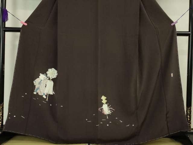 訪問着 加賀鳶