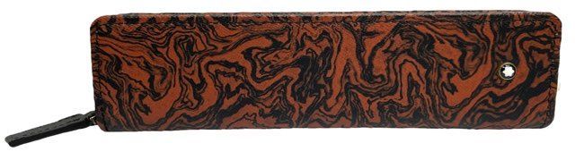 未使用 新古品 MONTBLANC モンブラン ラウンドジップ ペンケース