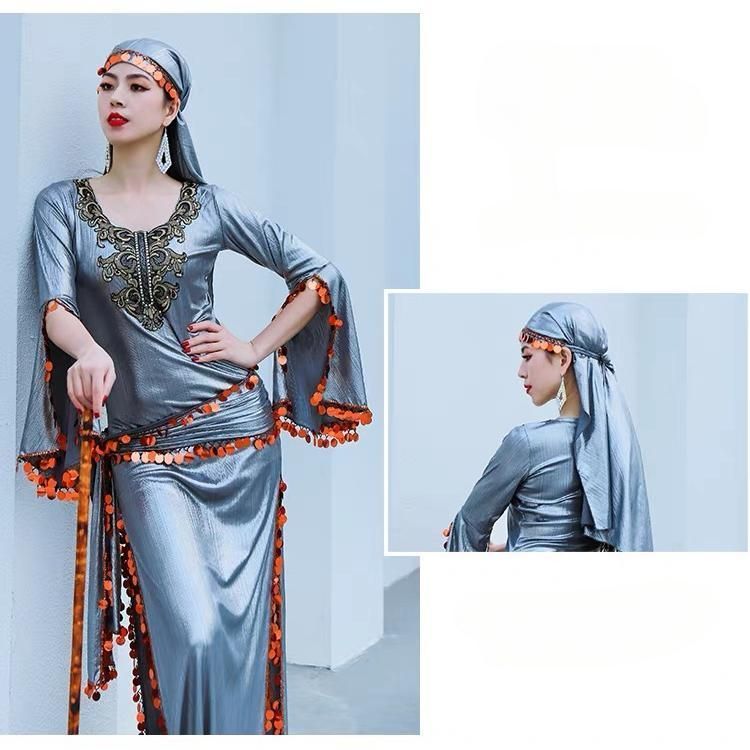 品質保証で、高速配送！ ベリーダンス衣装サイーディ サーディドレス オーダーメイド 3カラー選択 夢が叶う