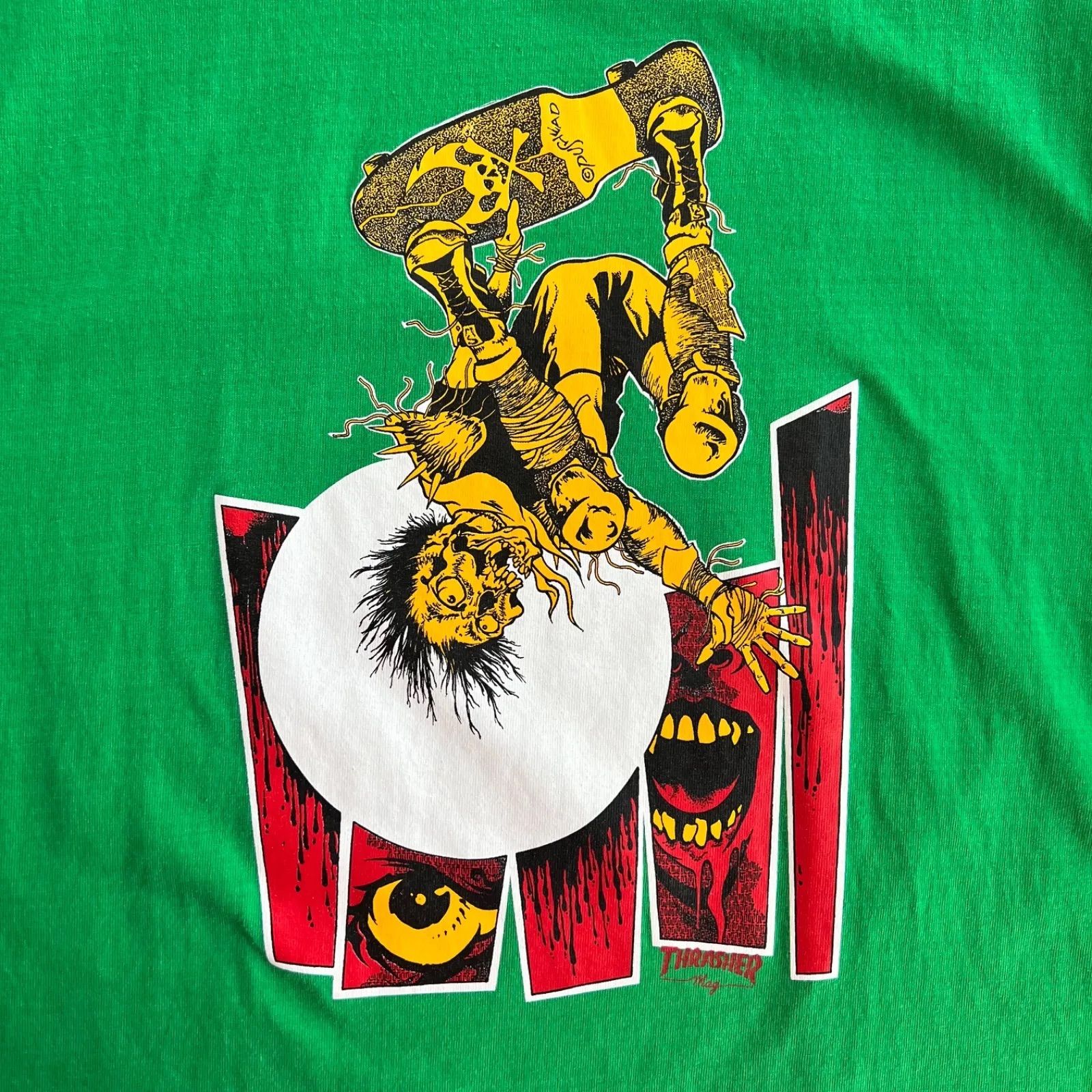 古着 ブランド Tシャツ スラッシャー THRASHER パスヘッド PUSHEAD