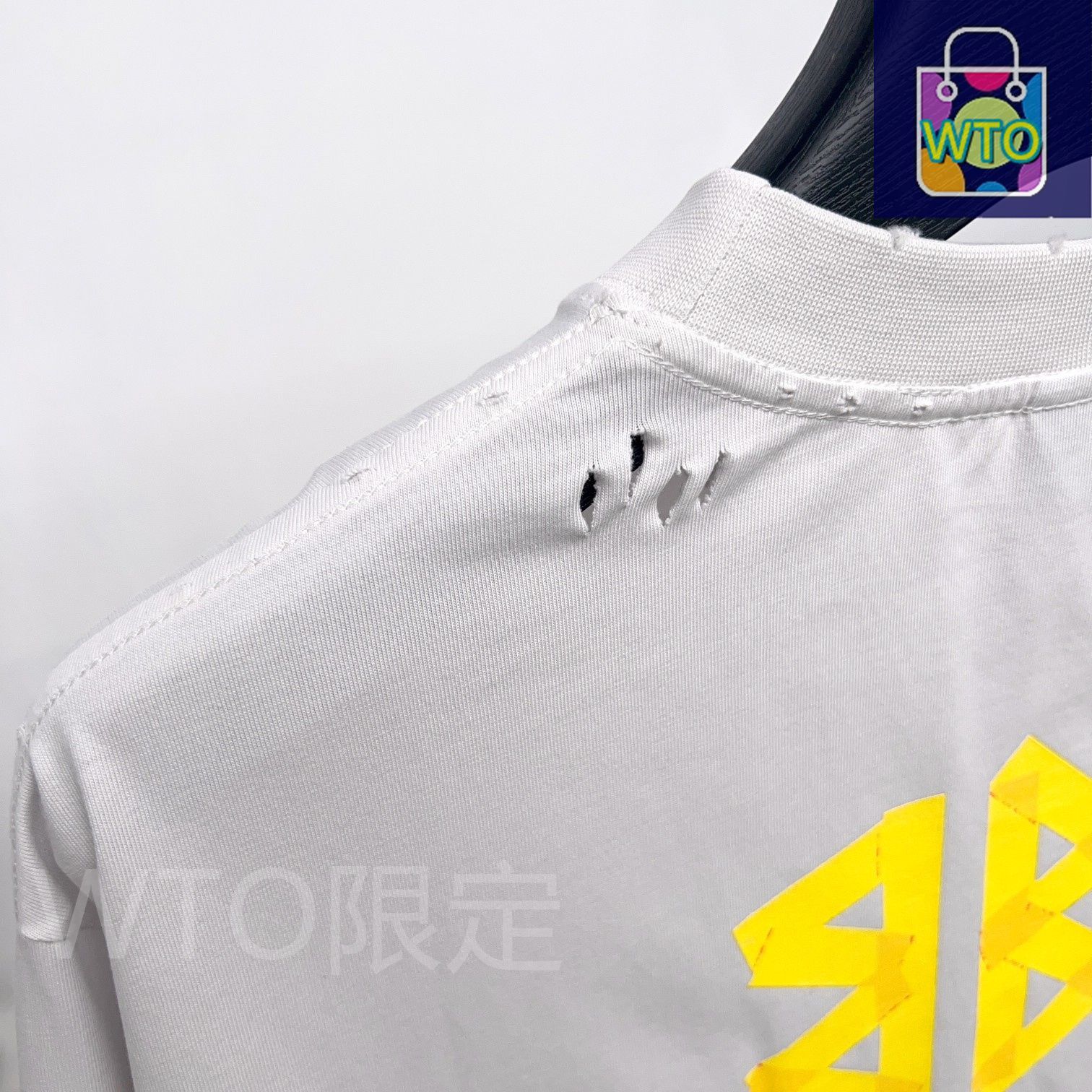 Balenciaga キャンペーンロゴ　ロンT キャンペーンロゴ刺繍長袖カットソー | BALENCIAGA