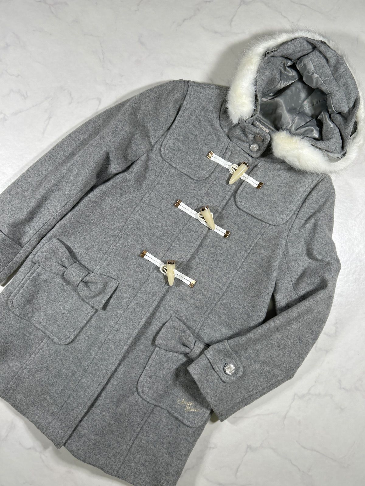 楽天市場】メゾピアノジュニア(mezzo piano junior)フェイクファーつき