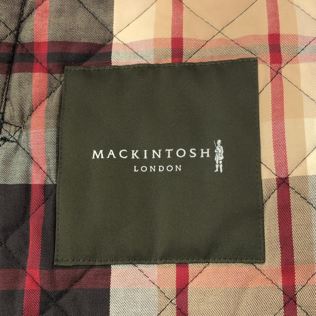 良好 MACKINTOSH マッキントッシュロンドン 裏地チェック